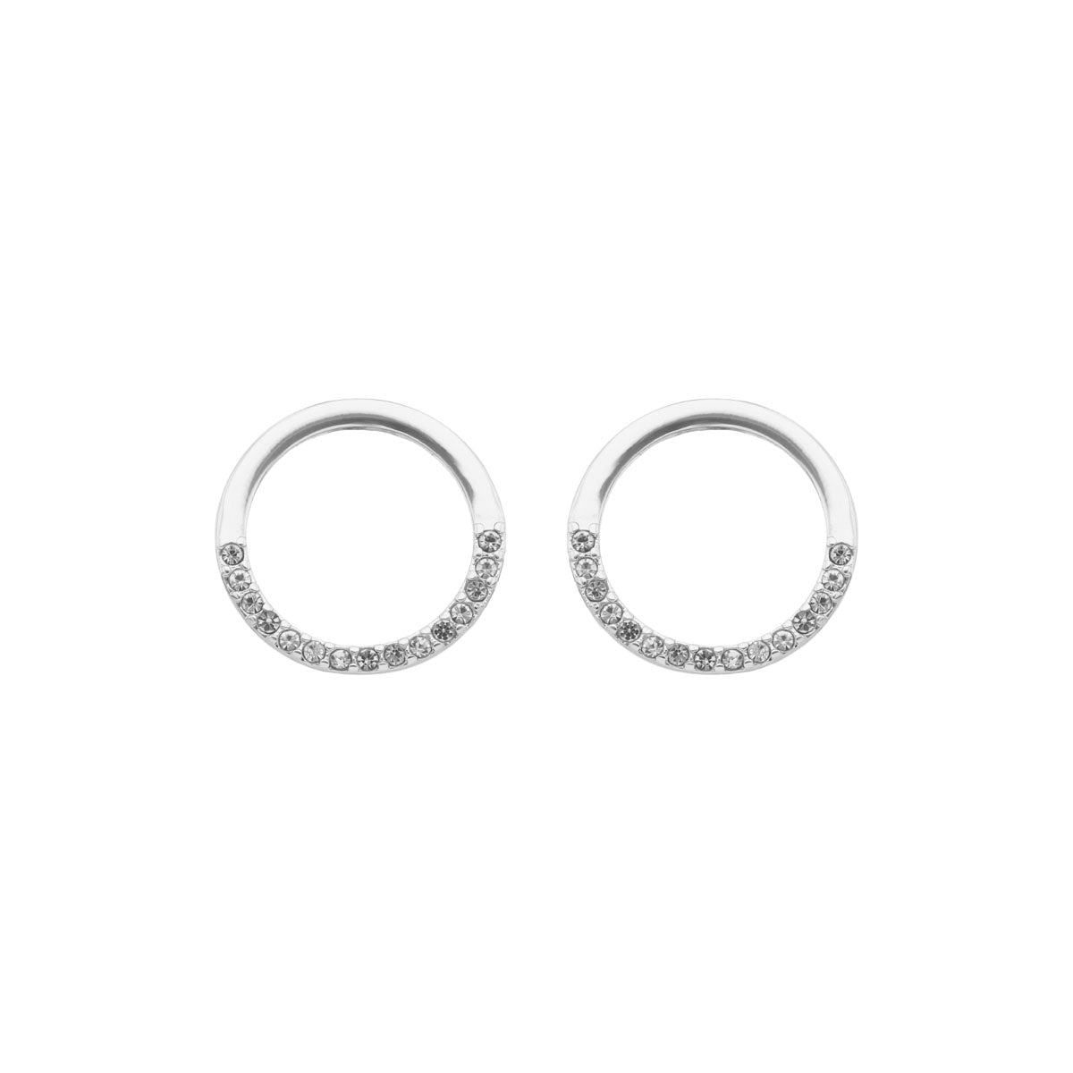 ARETES NINE WEST NOV MKT TENNIS ADDS PLATEADO