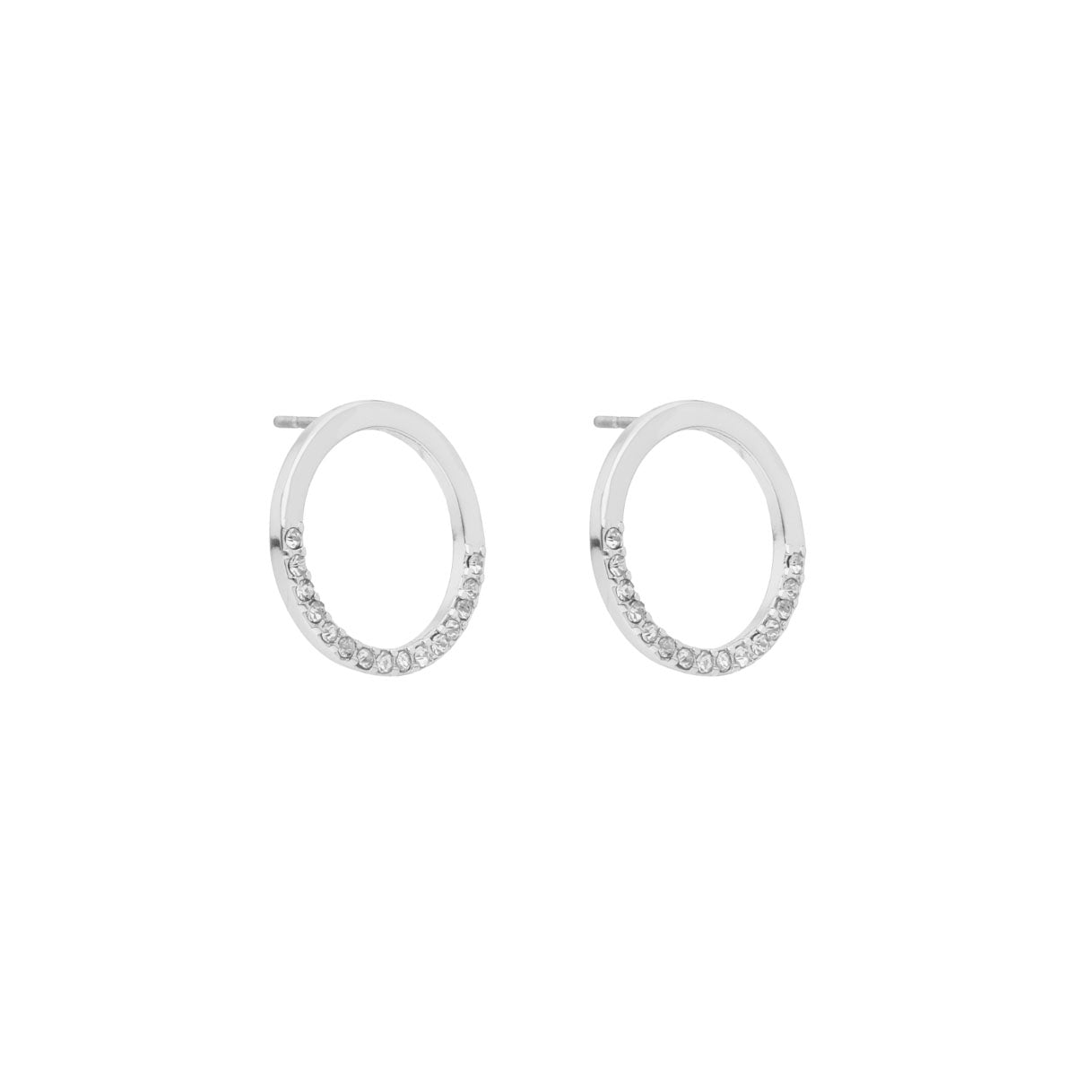 ARETES NINE WEST NOV MKT TENNIS ADDS PLATEADO