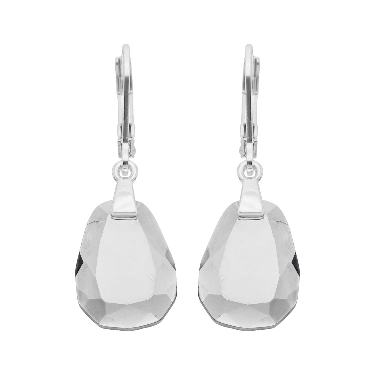 ARETES NINE WEST STORMY BEADS PLATEADO