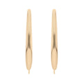 ARETES NINE WEST GOLD TEARDROP DORADO