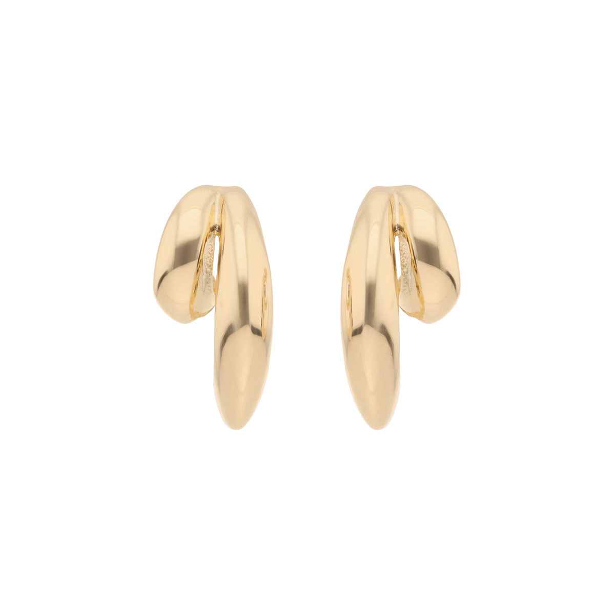 ARETES NINE WEST GOLD TEARDROP DORADO