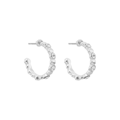 ARETES NINE WEST NOV MKT TENNIS ADDS PLATEADO