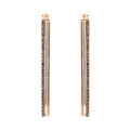 ARETES NINE WEST TRITONE EMBLEMS DORADO