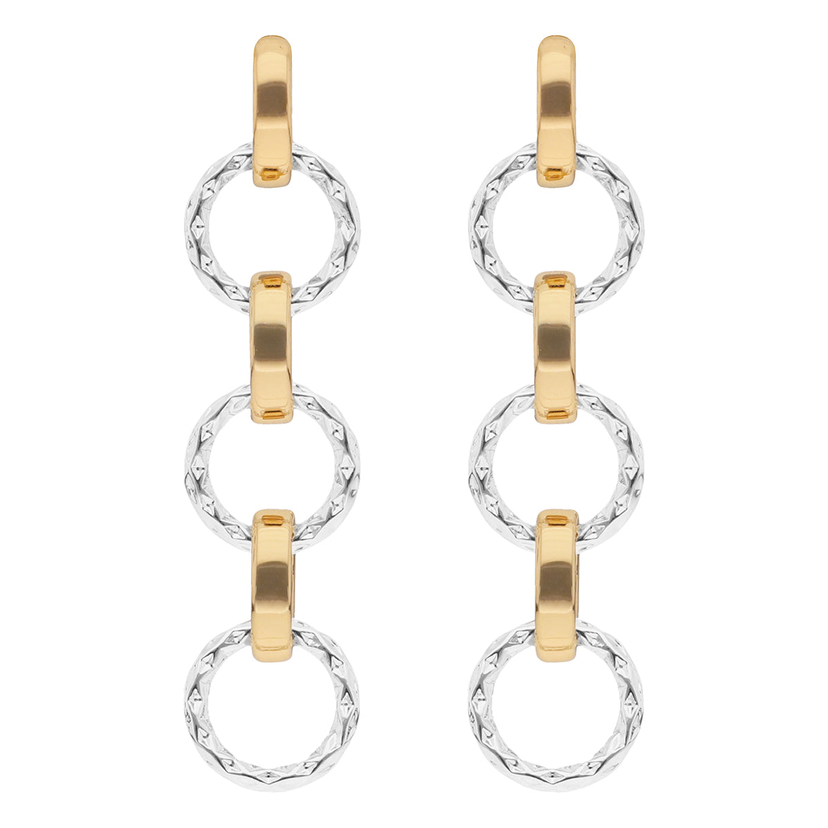 ARETES NINE WEST COLOR DORADO FORMA CIRCULAR 19G04169