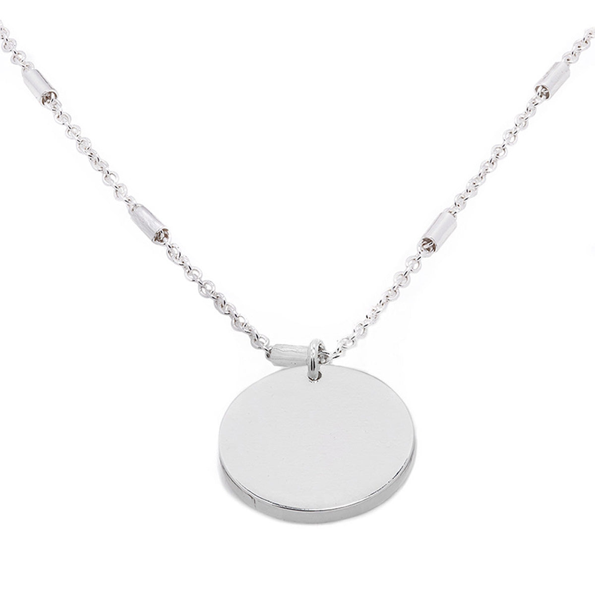COLLAR NINE WEST WOVEN THREAD PLATA