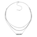 COLLAR NINE WEST ANIMAL INSTINCT PLATA