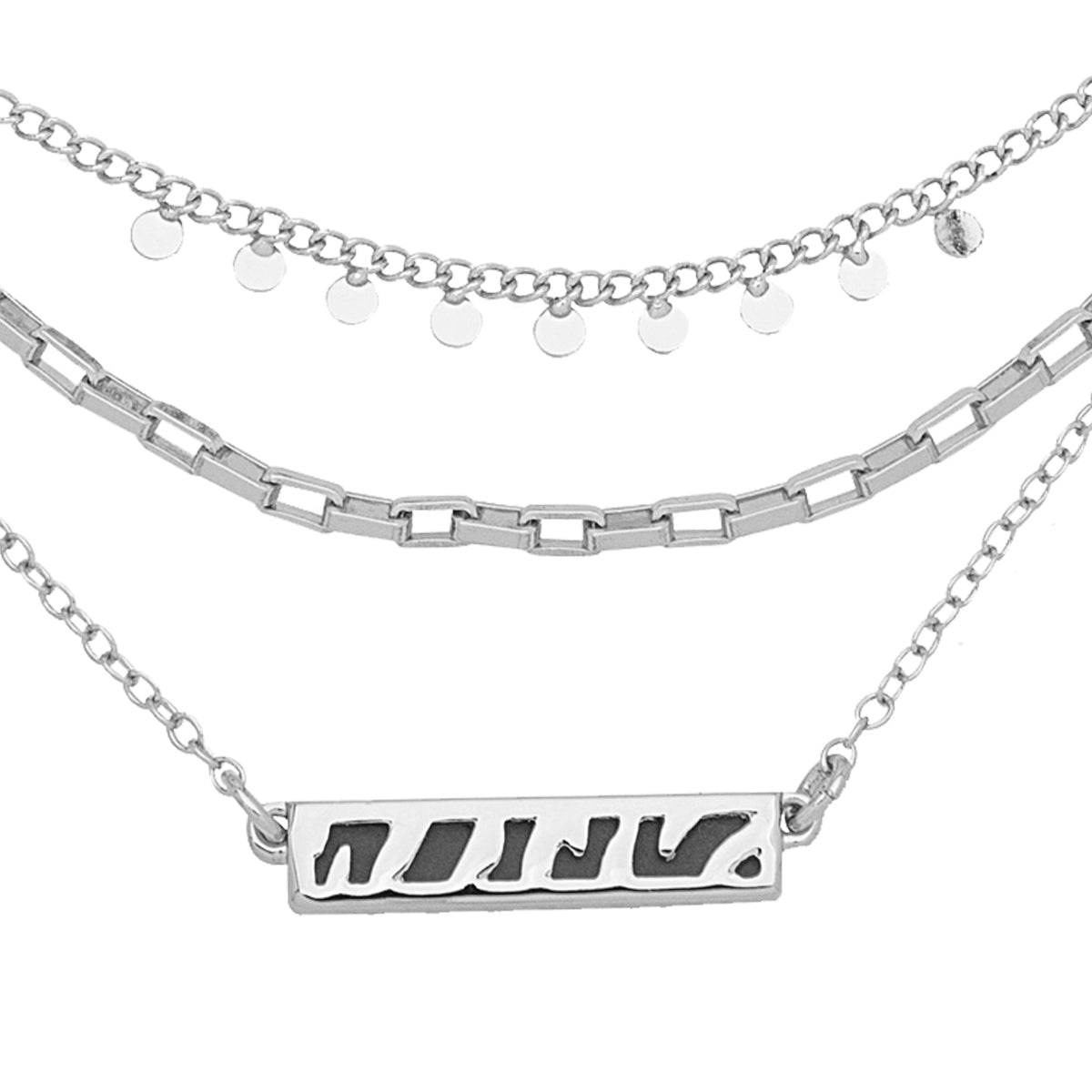 COLLAR NINE WEST ANIMAL INSTINCT PLATA