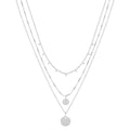 COLLAR NINE WEST SET SILVER PLATA