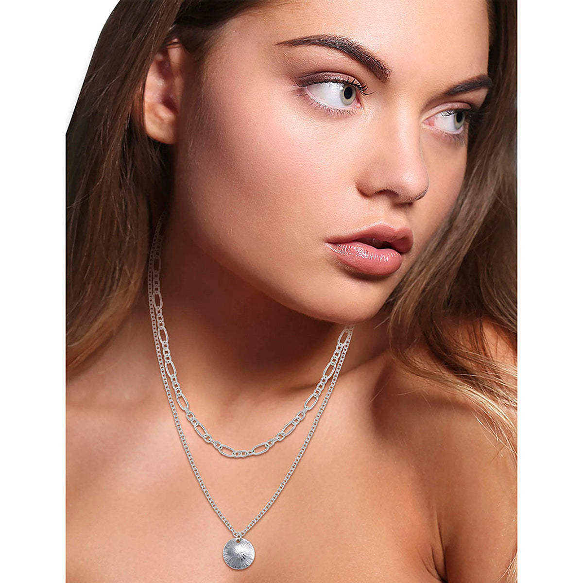 COLLAR NINE WEST LINKS AND CHAINS PLATA