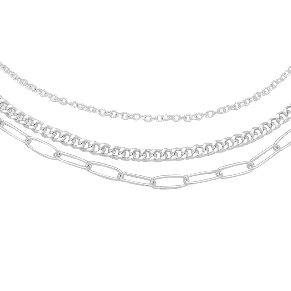 COLLAR NINE WEST LINKS AND CHAINS PLATA
