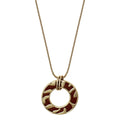 COLLAR NINE WEST ANIMAL INSTINCT DORADO