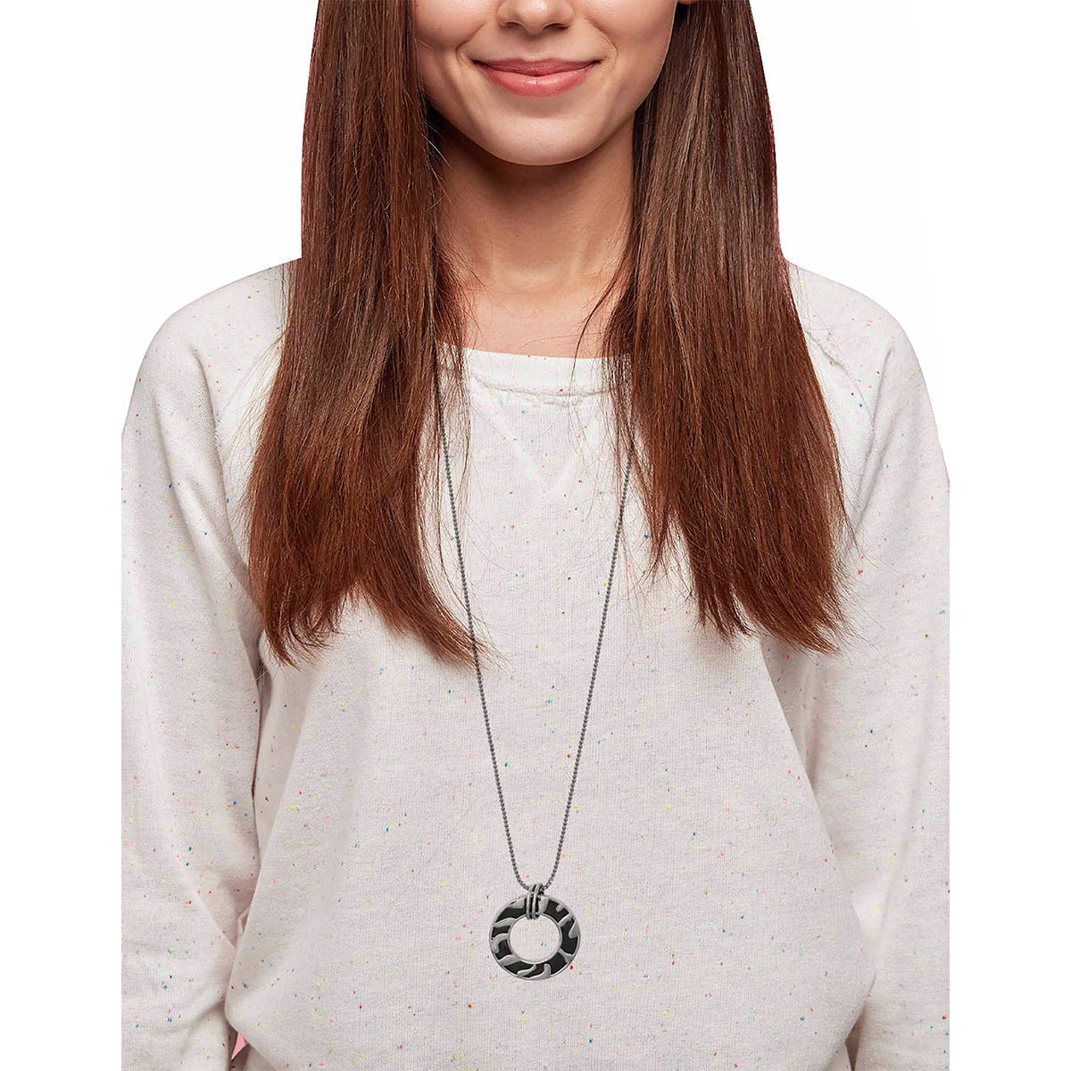 COLLAR NINE WEST ANIMAL INSTINCT PLATA
