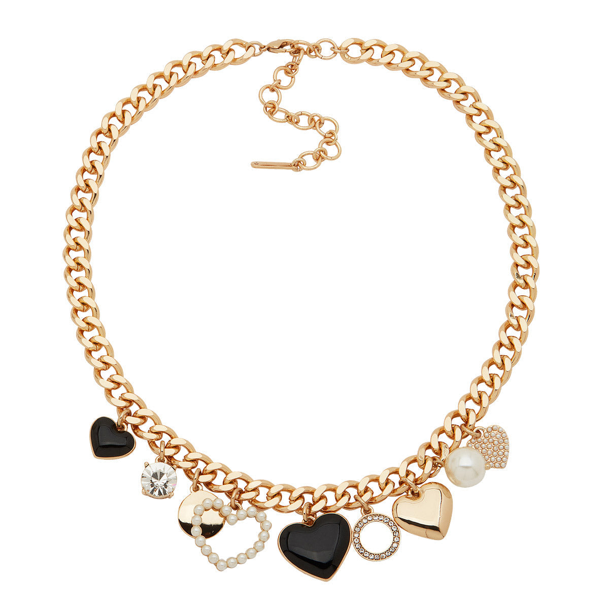 COLLAR NINE WEST PEARL DORADO