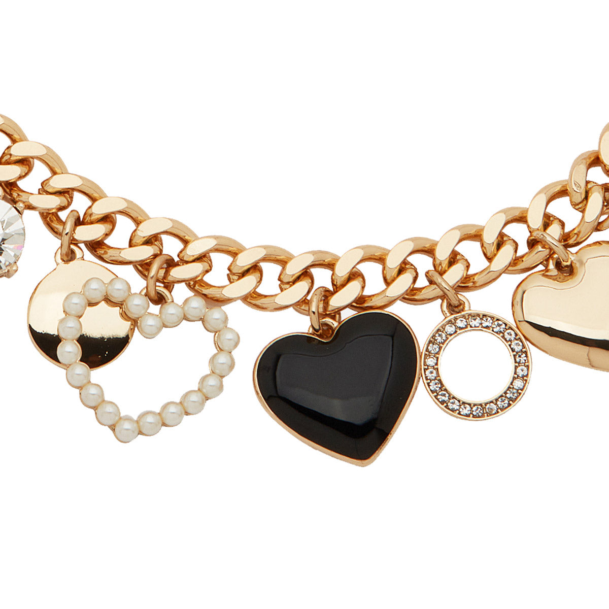 COLLAR NINE WEST PEARL DORADO