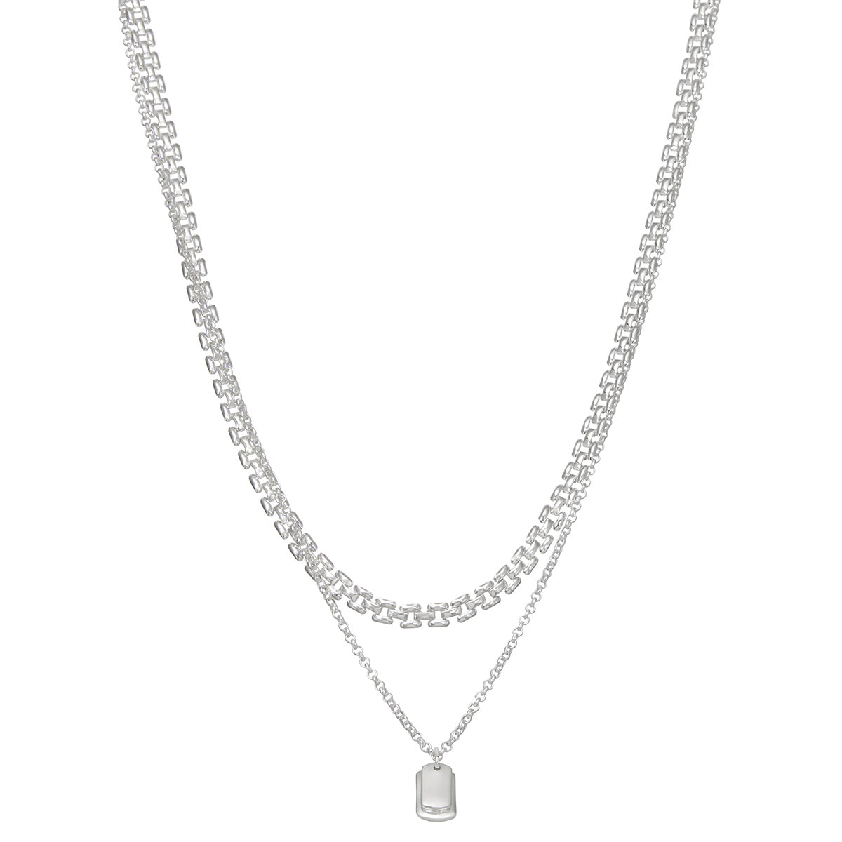 COLLAR NINE WEST CUSHION METAL PLATA
