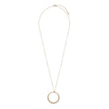 COLLAR NINE WEST GOLD SOCIAL CRYSTAL DORADO