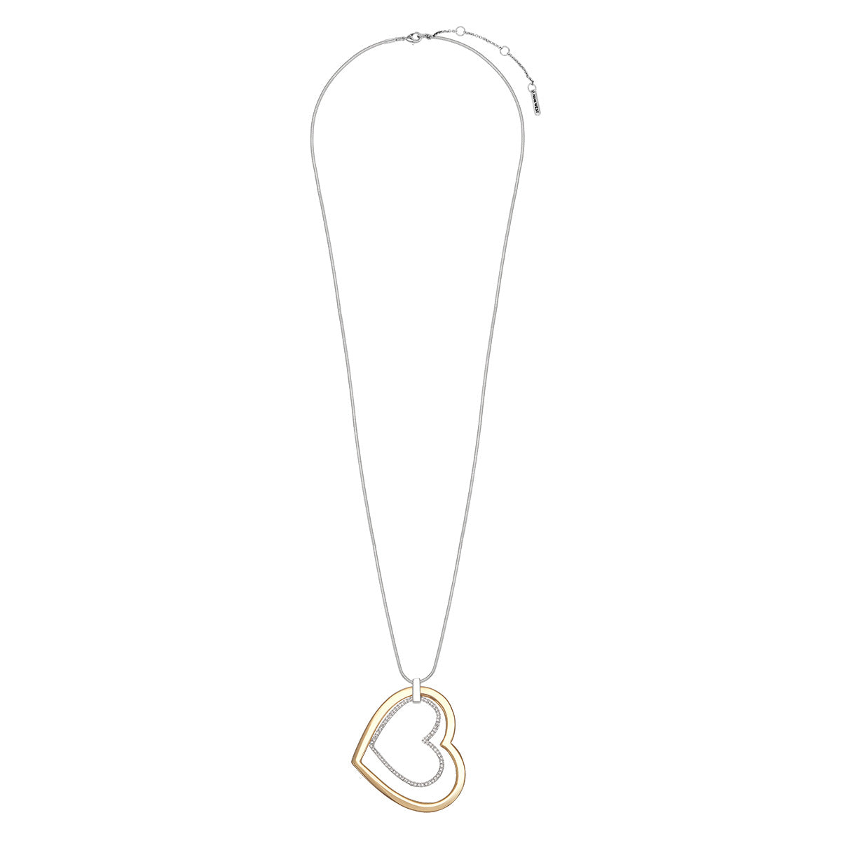 COLLAR NINE WEST HEARTS PLATA