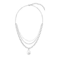 COLLAR NINE WEST SILVER PLENTY PLATA