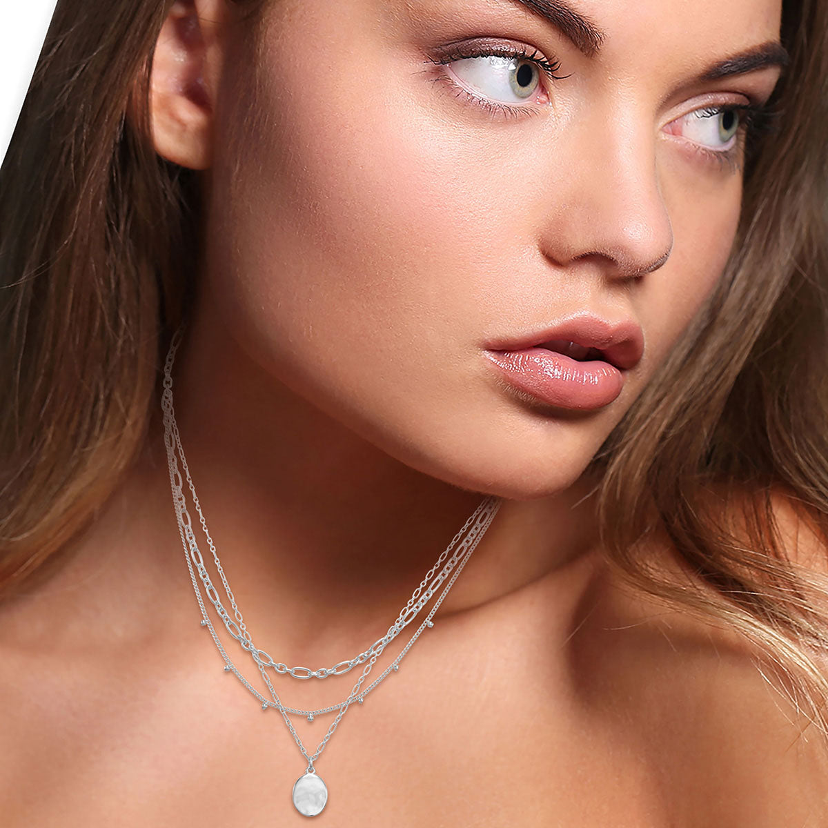 COLLAR NINE WEST NEW WAVE - SLV PLATA