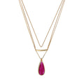 COLLAR NINE WEST QUICK PINK DORADO