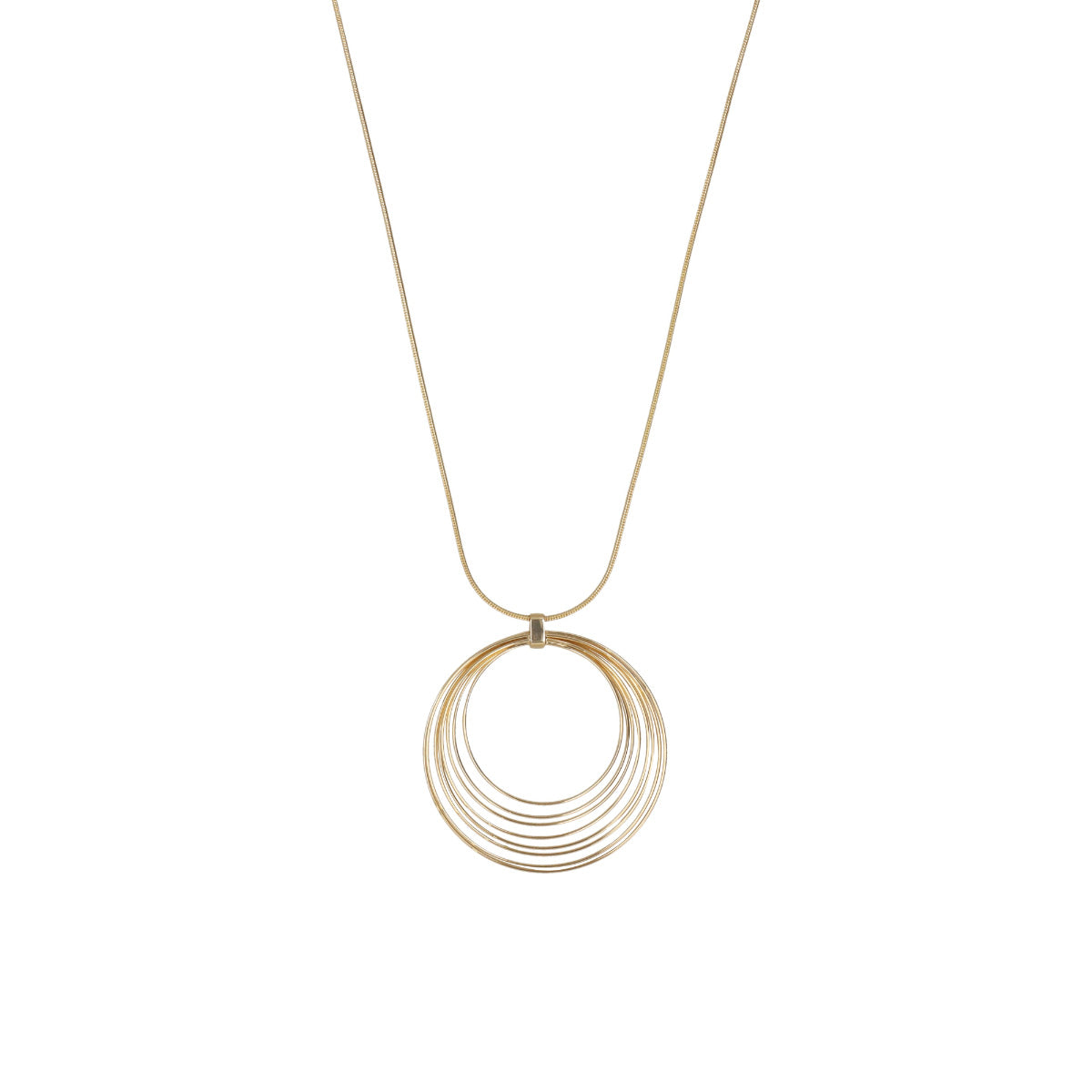 COLLAR NINE WEST METAL COILS DORADO