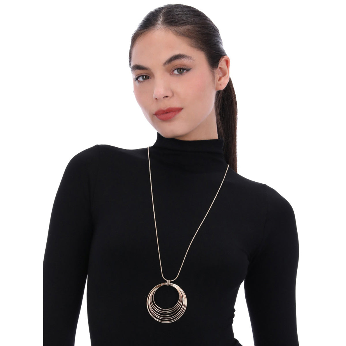 COLLAR NINE WEST METAL COILS DORADO