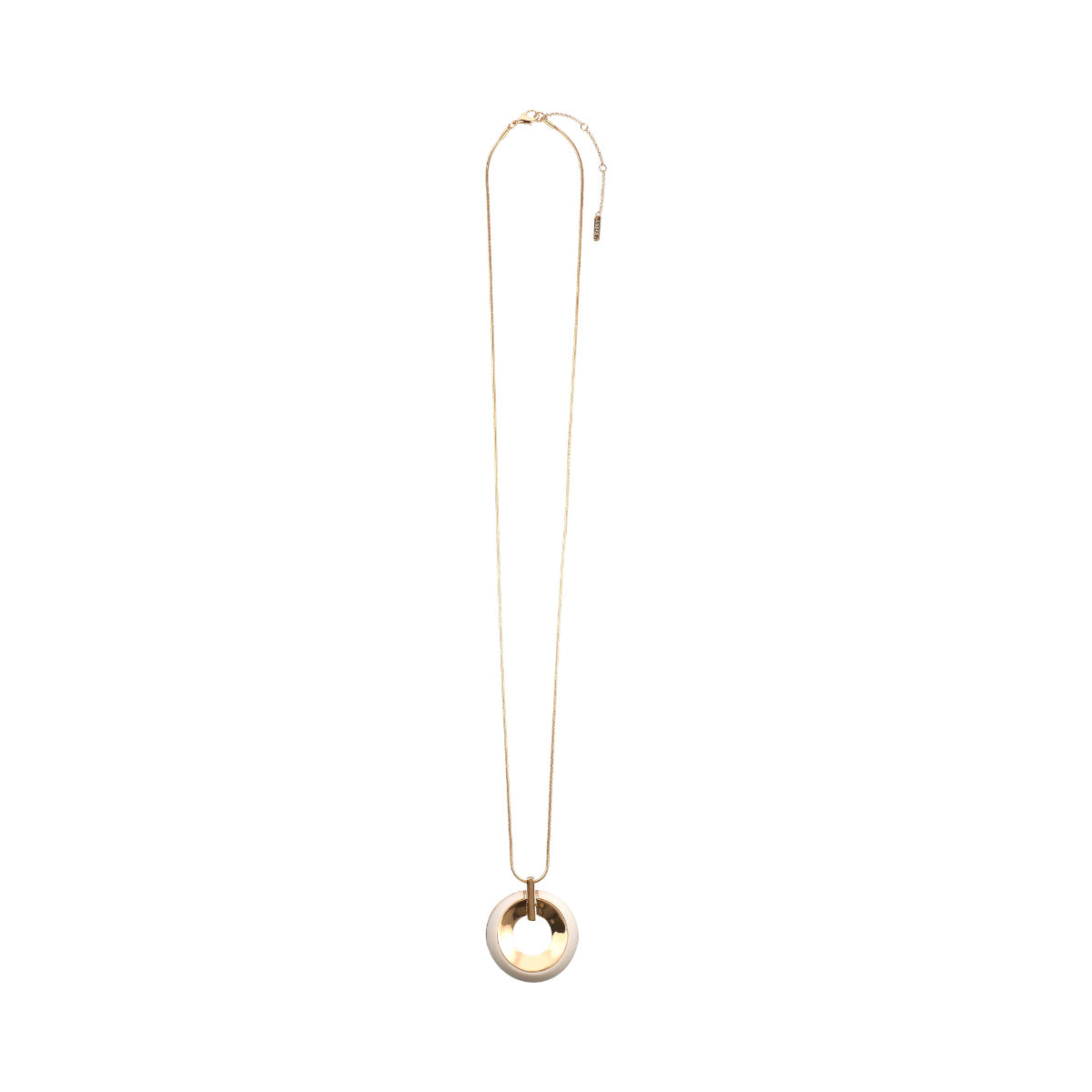 COLLAR NINE WEST COLORED RONDELLES DORADO