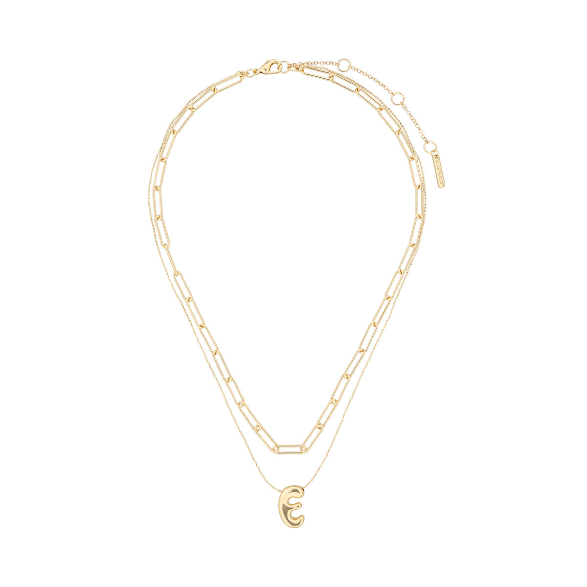 COLLAR NINE WEST PUFFY INITIAL DORADO
