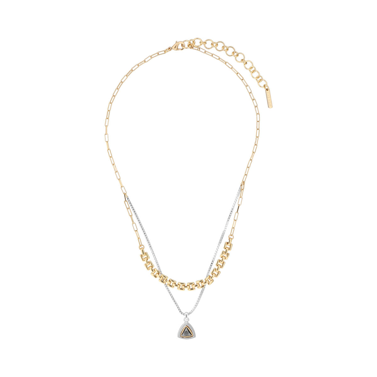 COLLAR NINE WEST TRITONE EMBLEMS BITONO