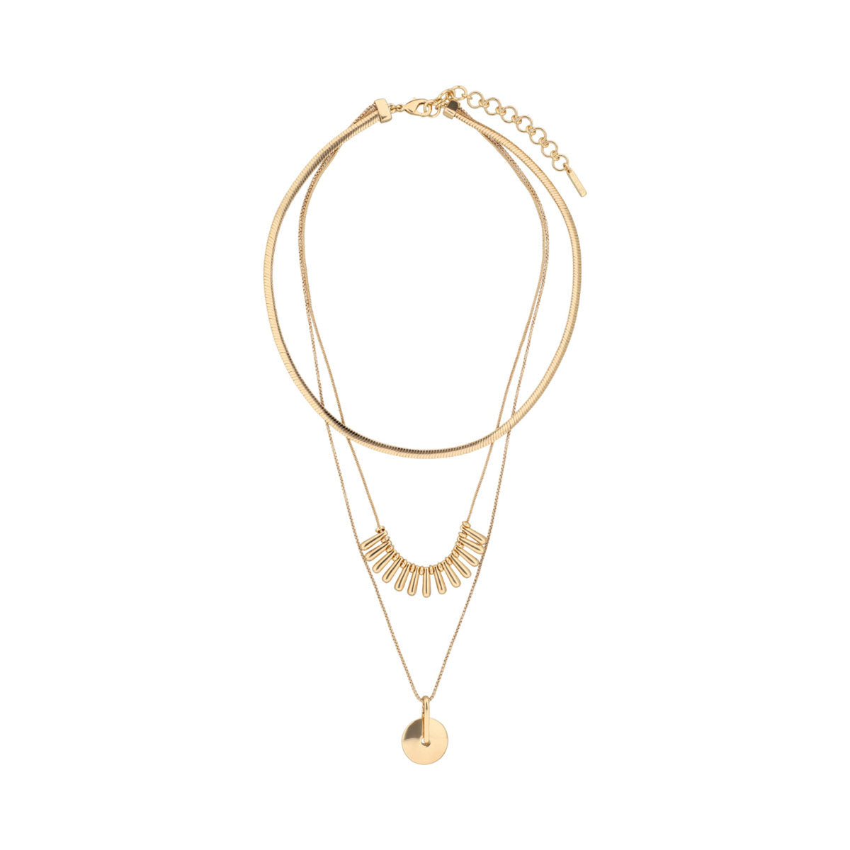 COLLAR NINE WEST GOLD TEARDROP DORADO