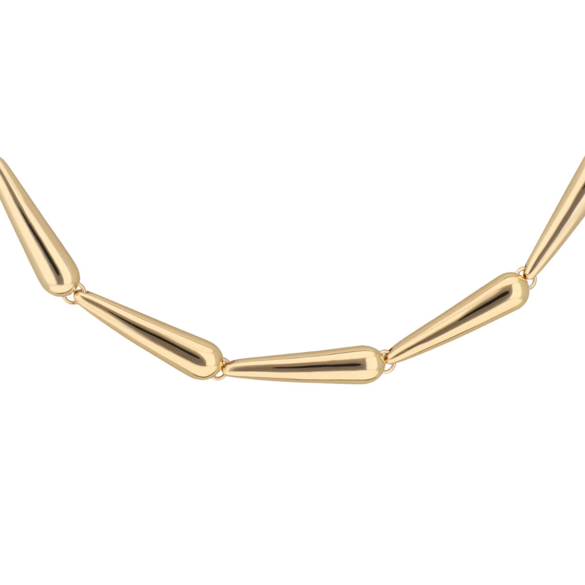 COLLAR NINE WEST GOLD TEARDROP DORADO
