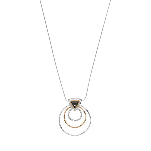 COLLAR NINE WEST TRITONE EMBLEMS BITONO