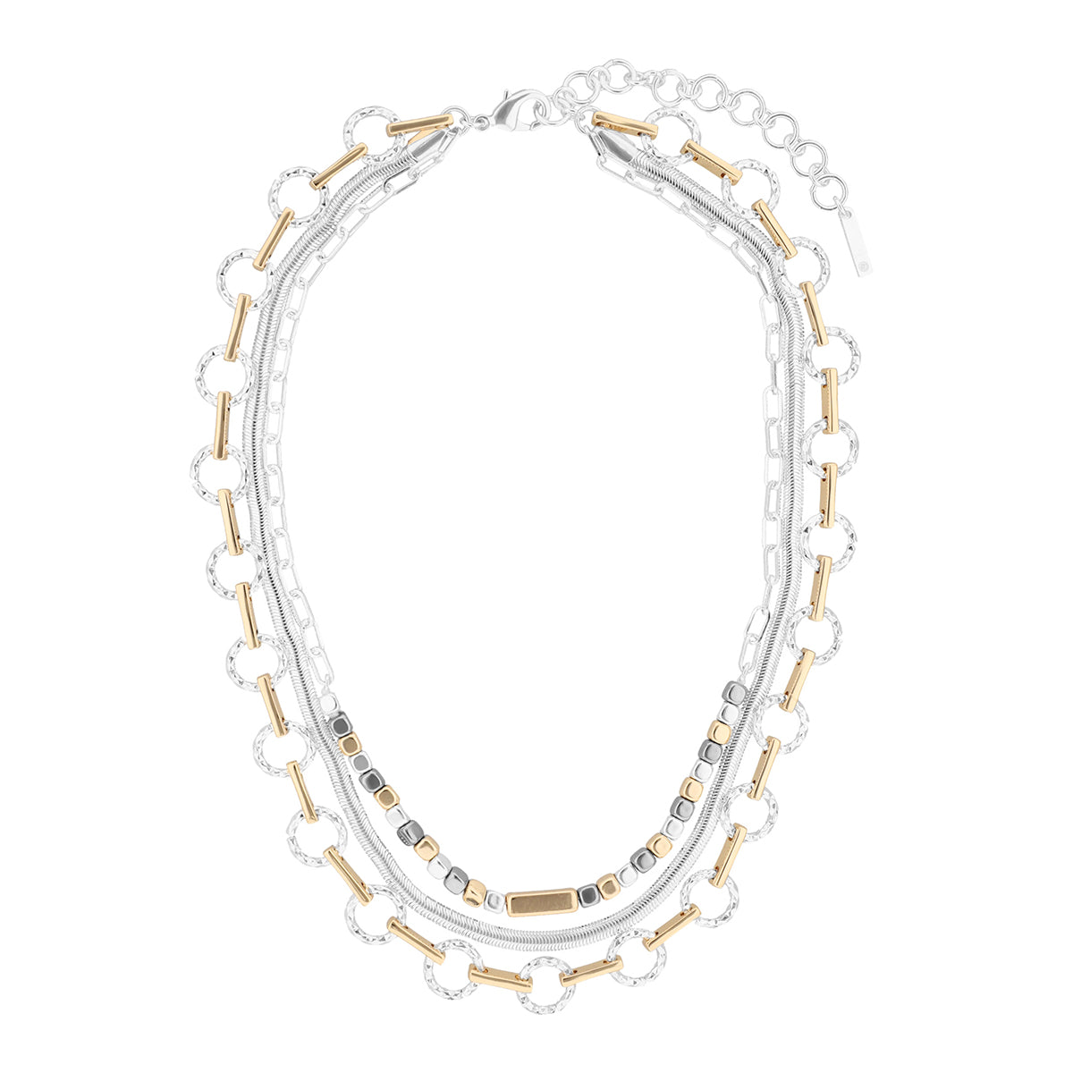 COLLAR NINE WEST COLOR BITONO FORMA CIRCULAR 19N01461