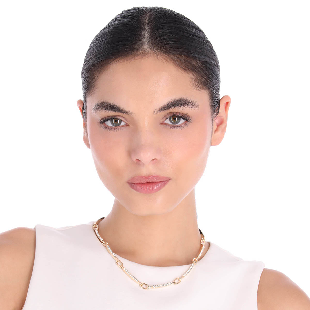 COLLAR NINE WEST COLOR DORADO FORMA CIRCULAR 19N01476