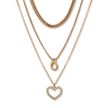 COLLAR NINE WEST COLOR DORADO FORMA CIRCULAR 19N01478