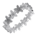 PULSERA YOURE INVITED SLV FLOWER N22 PLATA