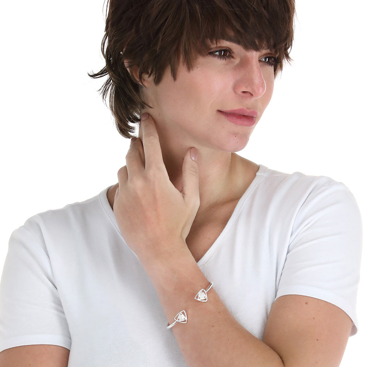PULSERA YOURE INVITED SLV PEARL N22 PLATA