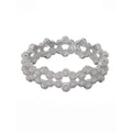 PULSERA YOURE INVITED WHITE PEARL SILVER A23 PLATA