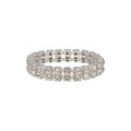 PULSERA YOURE INVITED SILVER CRYSTAL A23 PLATA