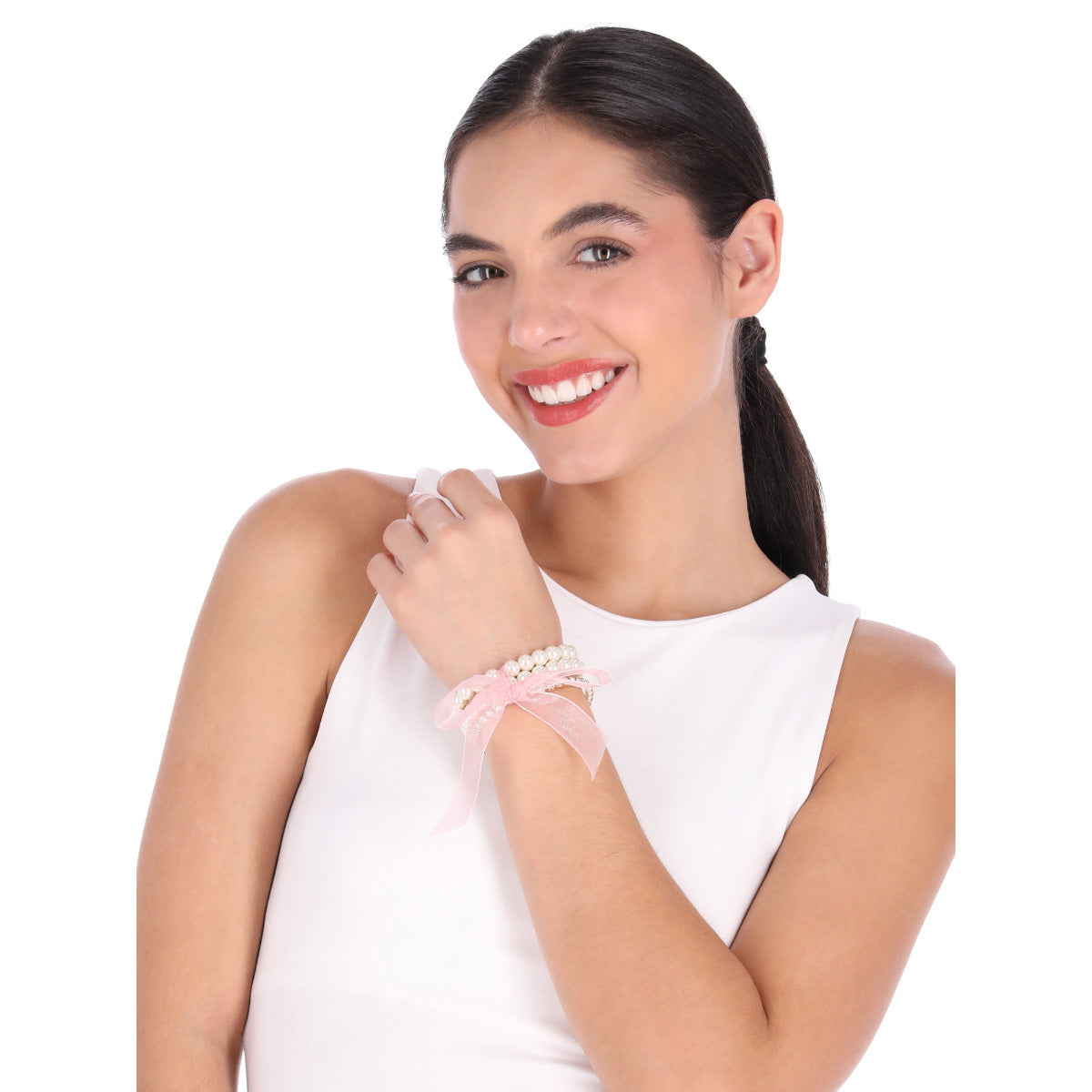 PULSERA YOURE INVITED RECOLOR GOLD F24 BITONO