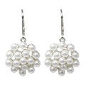 ARETES YOURE INVITED SILVER PEARL F22 PLATA