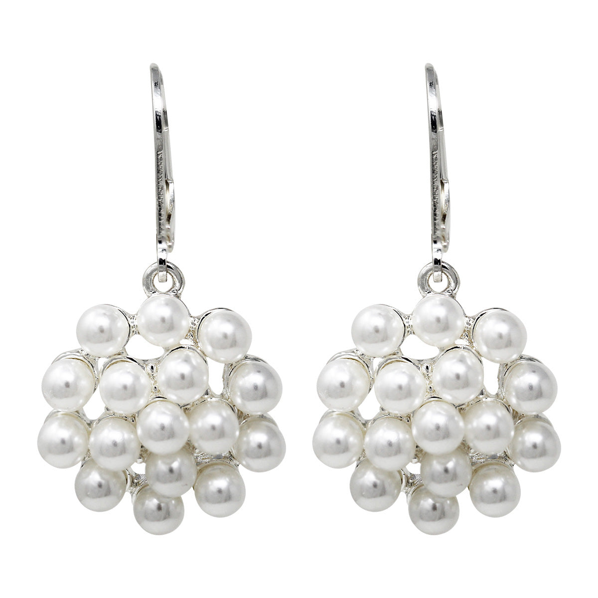 ARETES YOURE INVITED SILVER PEARL F22 PLATA