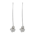 ARETES YOURE INVITED SLV WHT PEARL CLEAR CRYSTAL A22 PLATA