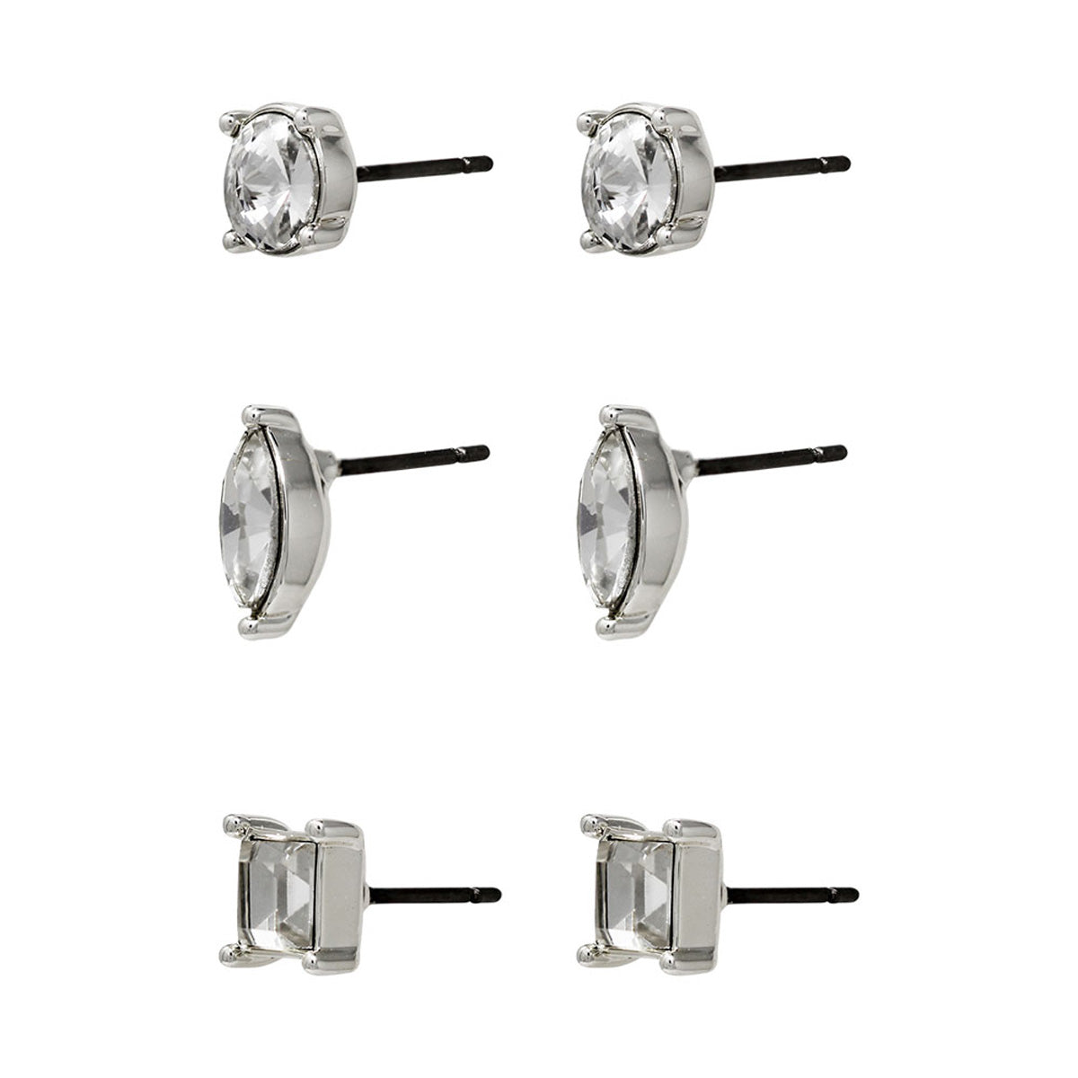 ARETES YOURE INVITED SLV CRYSTAL PAVE A22 PLATA