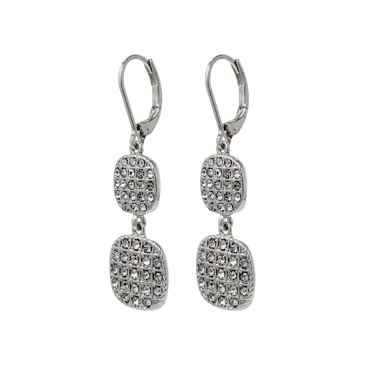 ARETES YOURE INVITED SLV CRYSTAL PAVE A22 PLATA