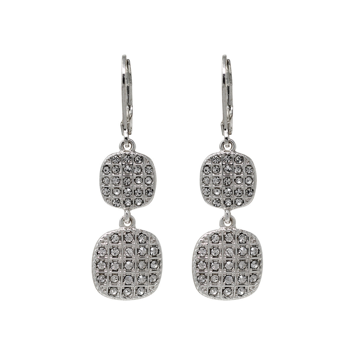 ARETES YOURE INVITED SLV CRYSTAL PAVE A22 PLATA