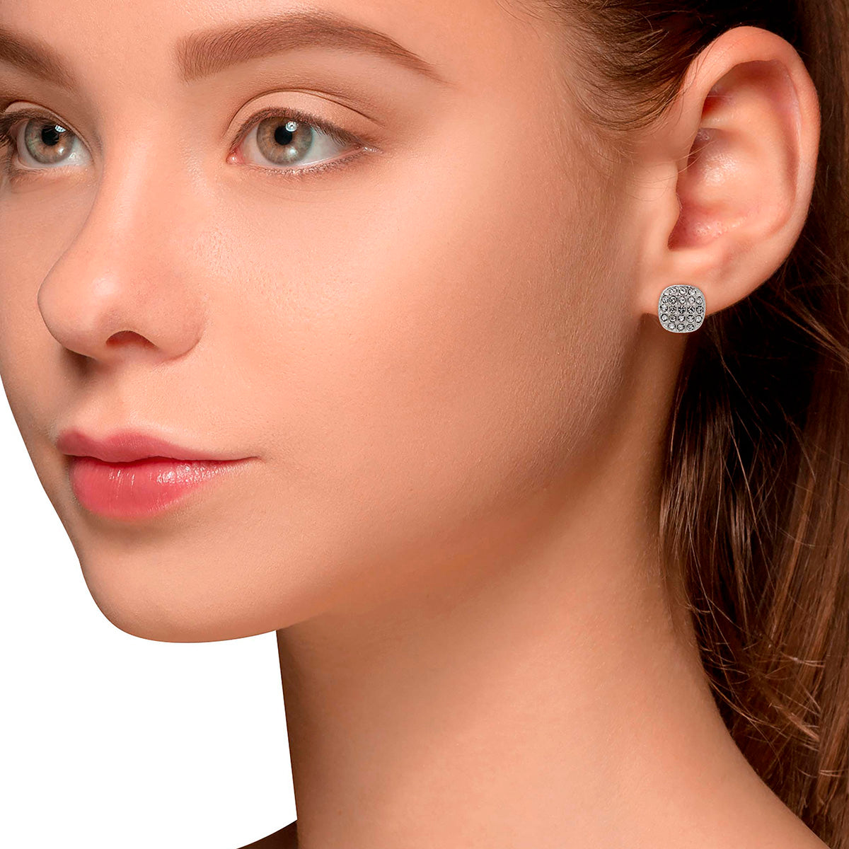 ARETES YOURE INVITED SLV CRYSTAL PAVE A22 PLATA