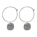 ARETES YOURE INVITED SLV CRYSTAL PAVE A22 PLATA