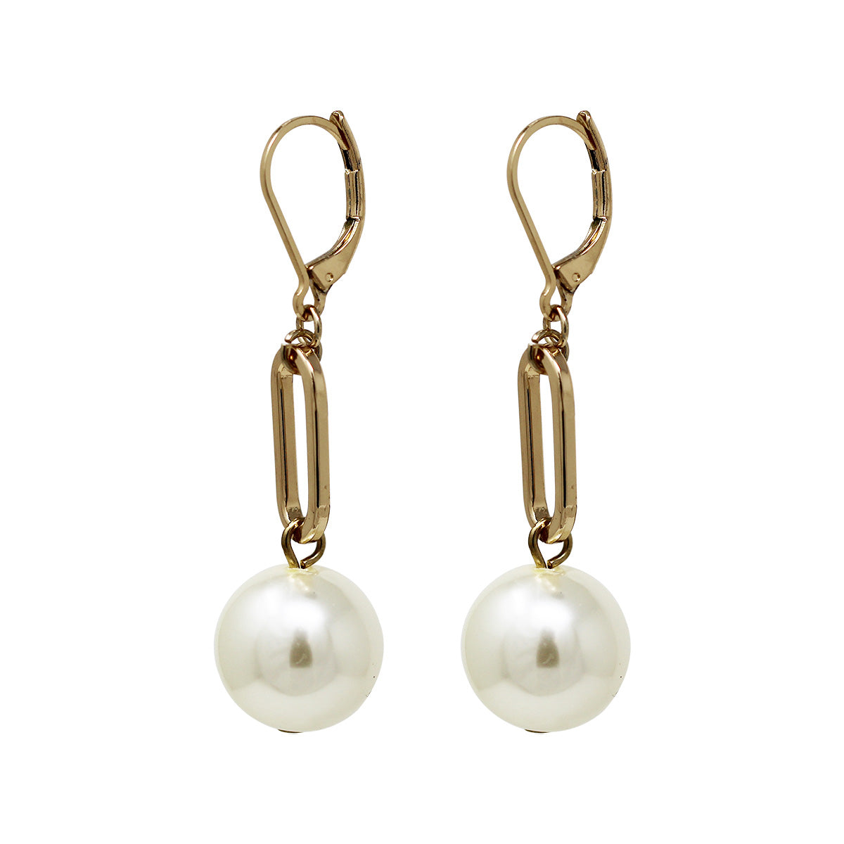 ARETES YOURE INVITED GOLD BLANC PEARL A22 DORADO