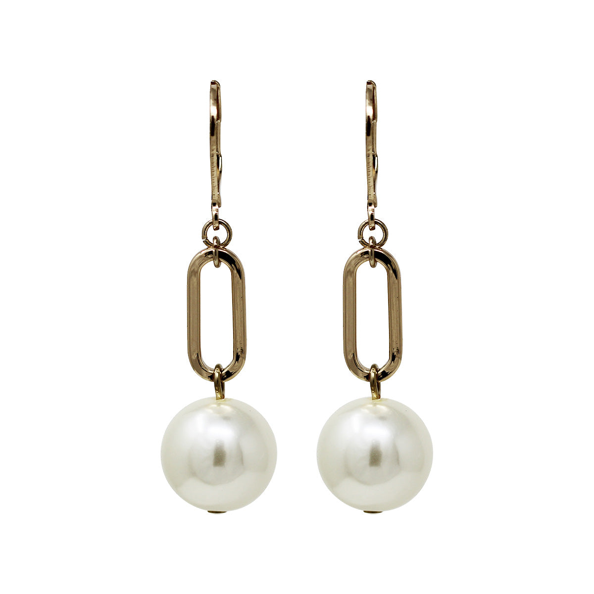 ARETES YOURE INVITED GOLD BLANC PEARL A22 DORADO